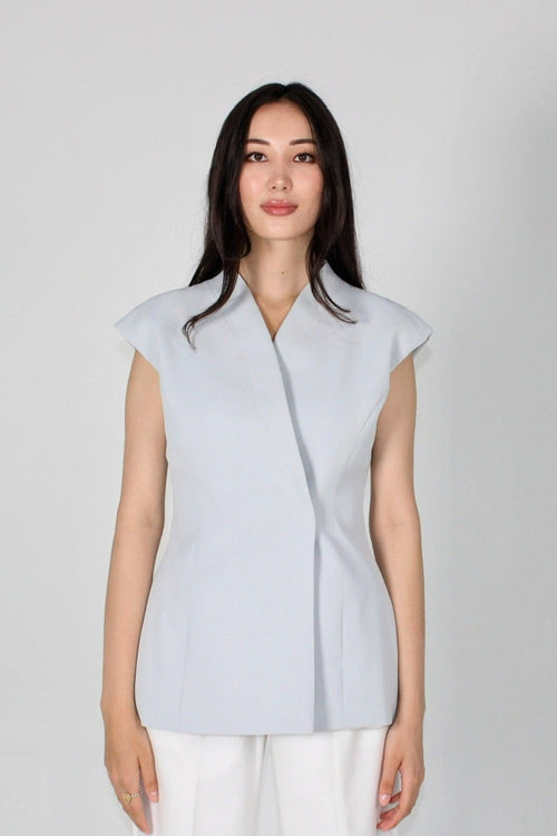 Asyl - Two-in-One Vest - Light blue
