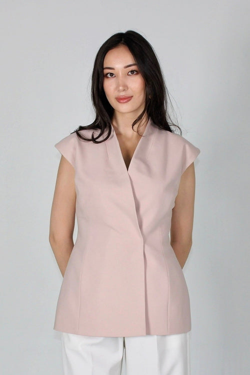 Asyl - Two-in-One Vest - Blush Pink