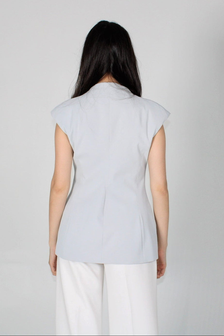 Asyl - Two-in-One Vest - Light blue